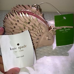 KATE SPADE baja bound porcupine coin pouch
